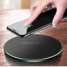 Super Slim Qi Compatible Wireless Charger 10W/7.5W/5W Fast Charging Wireless Pad for sale