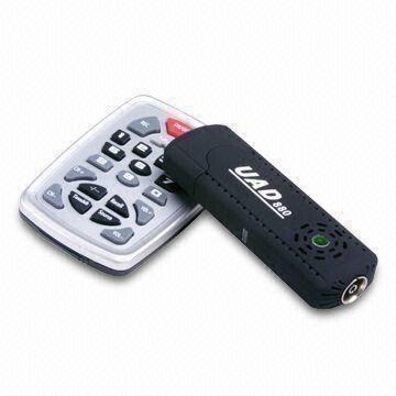 China USB 2.0 DVB-T TV Tuner Box with Still Image Snapshots, Supports HDTV High Resolution wholesale
