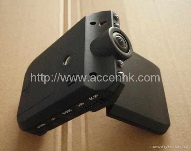China HD 720P Car DVR Camera with 2.5" LCD Screen & 4pcs IR LED Day and Night Vision wholesale
