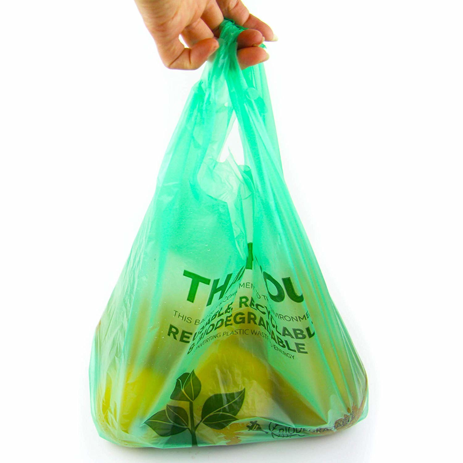 China 40 % Bio Based Biodegradable Plastic Shopping Bags , Eco Friendly Plastic Bags wholesale