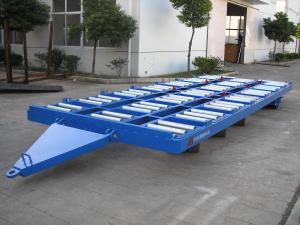 China 3800 Kg Airport Baggage Dollies , Ld3 Container Dolly Steel Tube 89 x 4 mm wholesale