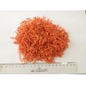 Szie 3x3x20mm Dehydrated Carrot Chips / Crispy Vegetable Chips 8% Sugar for sale