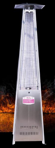 Quality Customized Color Square Patio Heater / Table Top Gas Patio Heater Weather Proof for sale
