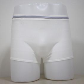 China Maternity Seamless Incontinence Mesh Pants White For Sanitary Napkins wholesale