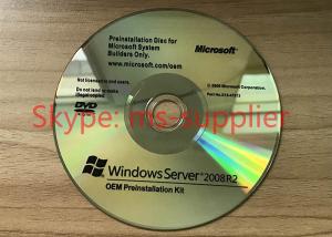 China Microsoft Windows Server 2008 OEM DVD / Server 2012 R2 Standard 5 CAL wholesale