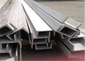 China Industrial  Stainless Steel U Channel Plain End Treatment Conjunction With I-Beam wholesale