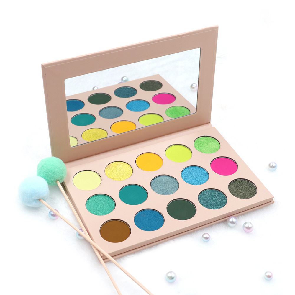 China MSDS Approved Long Lasting Multi Color Eyeshadow With Mirror on sale
