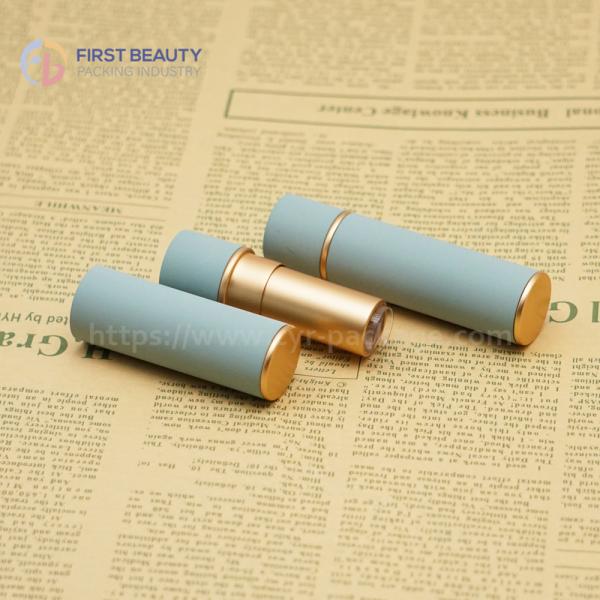 Magnetic Cylinder Empty Container Lipstick Tube 5g In Carton Box