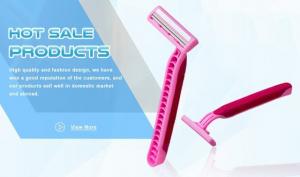 China Fixed Head Twin Blade Disposable Razor Any Color Available With Iso Certificate wholesale