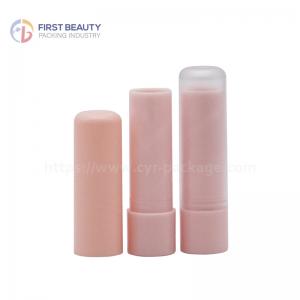 China Mockup Plastic Empty Lipstick Balm Tube 3.8g Cylinder wholesale