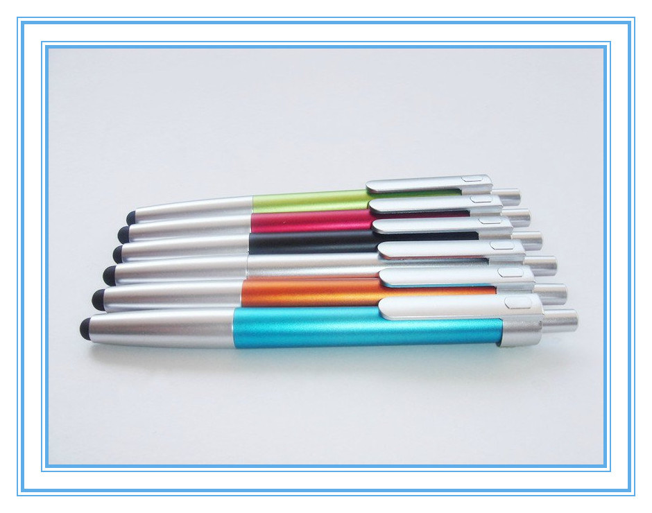 China novel style promotional stylus touch ball pen wholesale