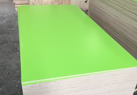 China Green Commercial Plywood 9 - 18mm Thickness Easy Work Faced With Melamine wholesale