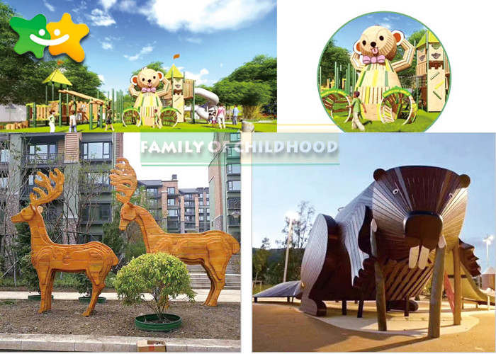 China Activities Kids Outdoor Play Equipment Balance Drilling Swinging Section wholesale