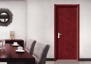 China SS304 Hinge Decorative Flush Door , Casing Architrave Complete Set Flush Interior Door wholesale