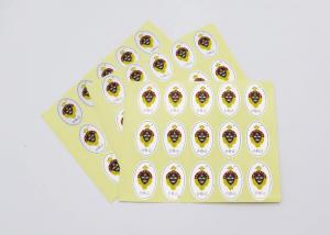China Machine Roll Self Adhesive Food Label Stickers , Vinyl Custom Printed Food Labels wholesale
