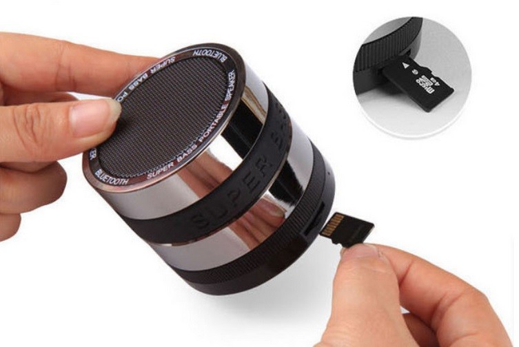 China Mini Stereo Bluetooth SPeaker 3W 500mAH Portable wireless Speaker with FM/TF for sale