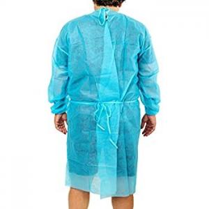 China Non Toxic Disposable Isolation Gown , Non Woven Isolation Gown Dust Prevention wholesale