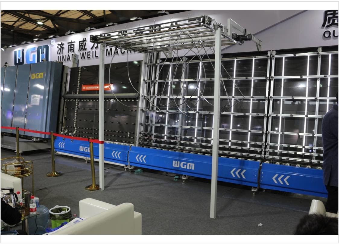 China Automatic Double Glazing Glass Machine Insulating Glass Production Line 1800mm High wholesale