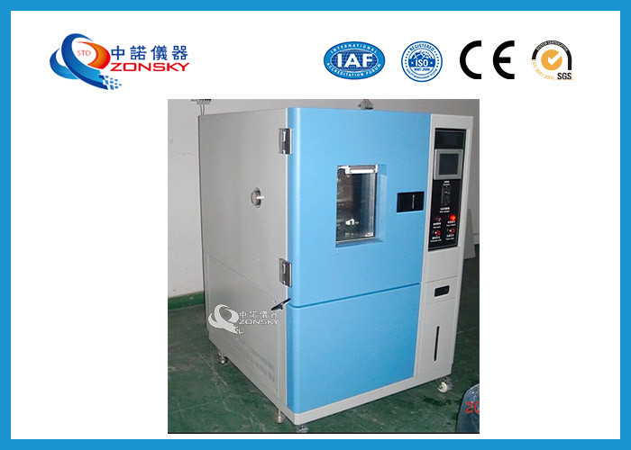 China Baking Finish ASTM Ozone Aging Test Chamber 12 ~ 16 mm/s Airflow Speed wholesale