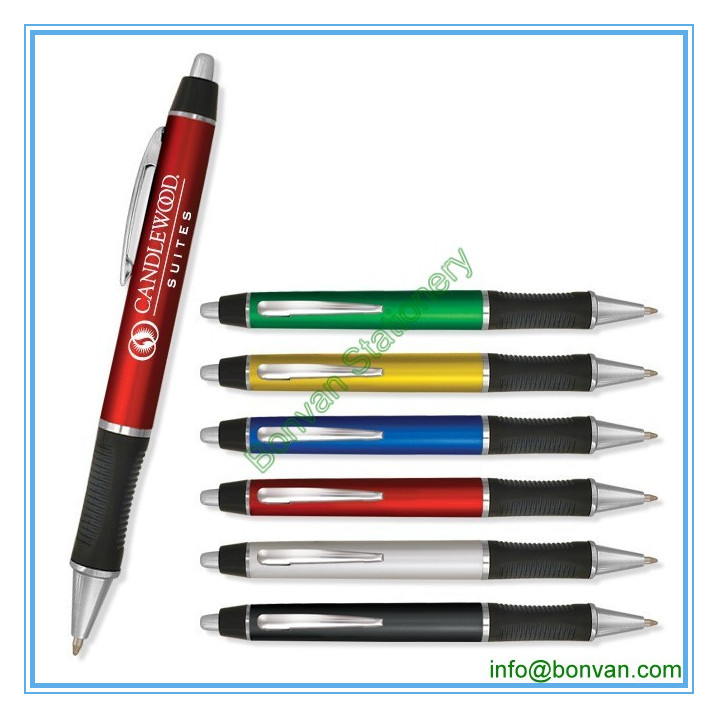 Buy cheap click promotional gift ball point pen for logo advertising from wholesalers