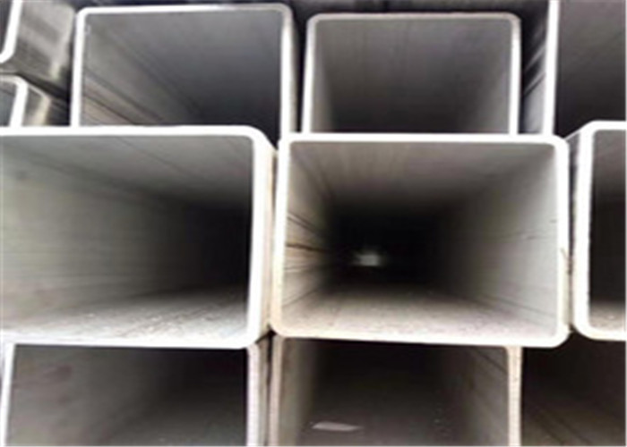 China 100mm 2x2 Structural  304 Stainless Steel Square Tubing Customized Length wholesale