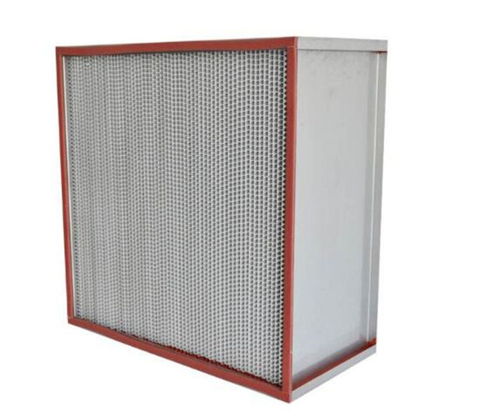 Buy cheap Glass Fiber High Temperature Air Filter Galvanized Frame ISO Certification from wholesalers
