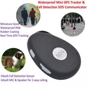 China Mini Waterproof 3G GSM Personal GPS Tracker Locator Elderly Fall Detection SOS Communicator Alzheimer Keyring EV07 wholesale