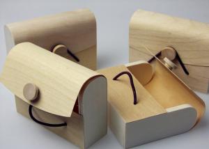 China Birch Bark Large Boxes ,Balsa Wood Box Exporter Wood Gift Boxes With Custom Logo wholesale