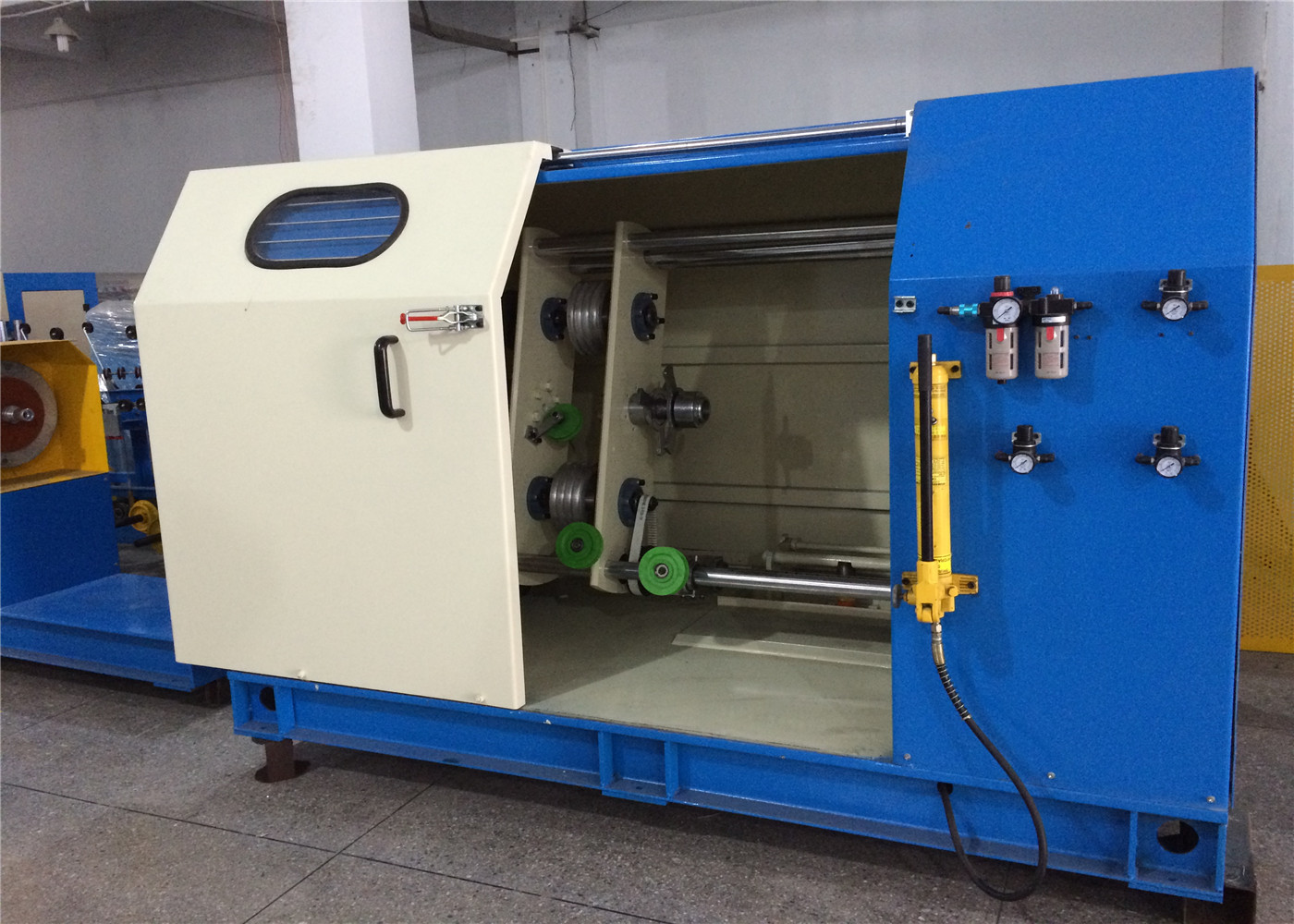 China Full Automatic Single Twist Wire Machine , Copper Wire Bunching Machine Low Noise wholesale