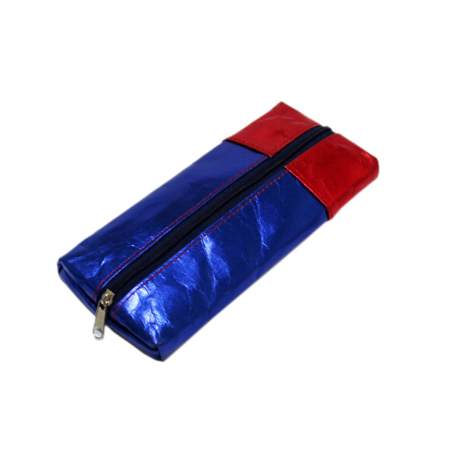 China Custom Pencil Bag For Students Washable Kraft Paper Travel Stationery Pouch For Pens Pencils wholesale