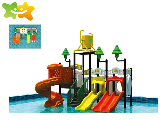 China Entertainment Children'S Outdoor Water Slides 1-3m Platform Height Durable wholesale