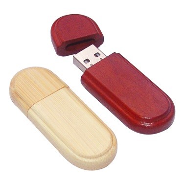 China Personalized High Capacity Engraved Wooden Usb Flash Drive White Red Color wholesale