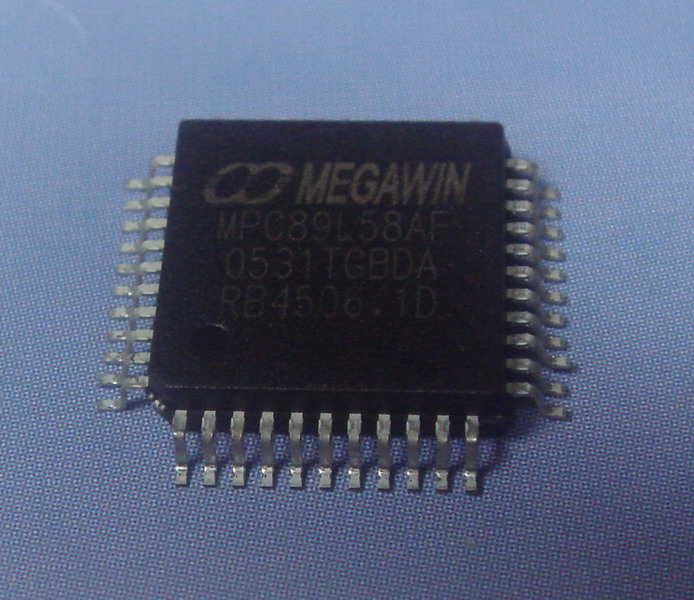 China 89 Series MCU Megawin 8051 microprocessor 4KB Max Byte 3 Level Protection wholesale