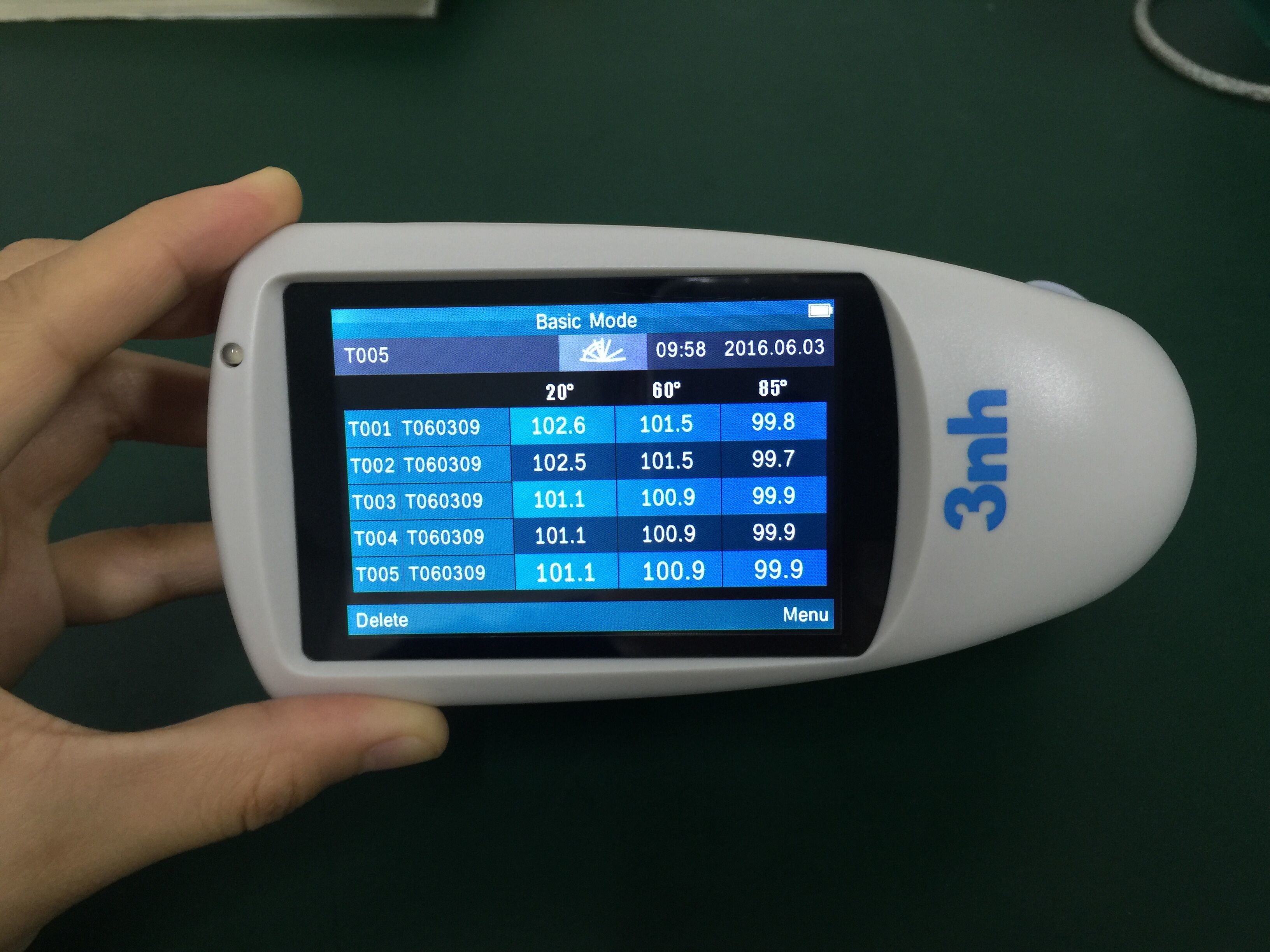 China Gloss measurement equipment gloss meter readings 0.1GU 1000 GU HG268 equal to mg268-f2 glossmeter wholesale