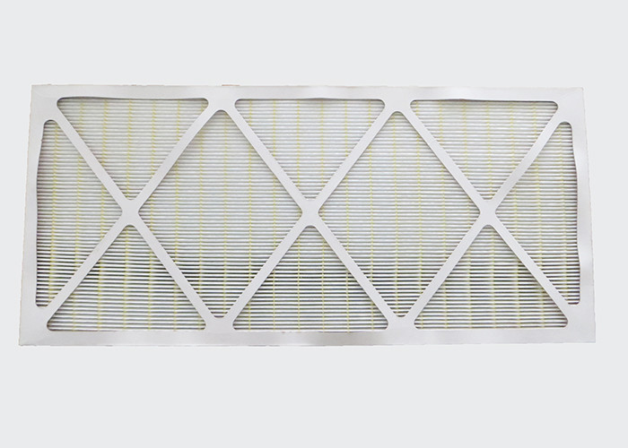 China House Pleated Panel Air Filters , HEPA Panel Filter Waterproof Paper Frame wholesale