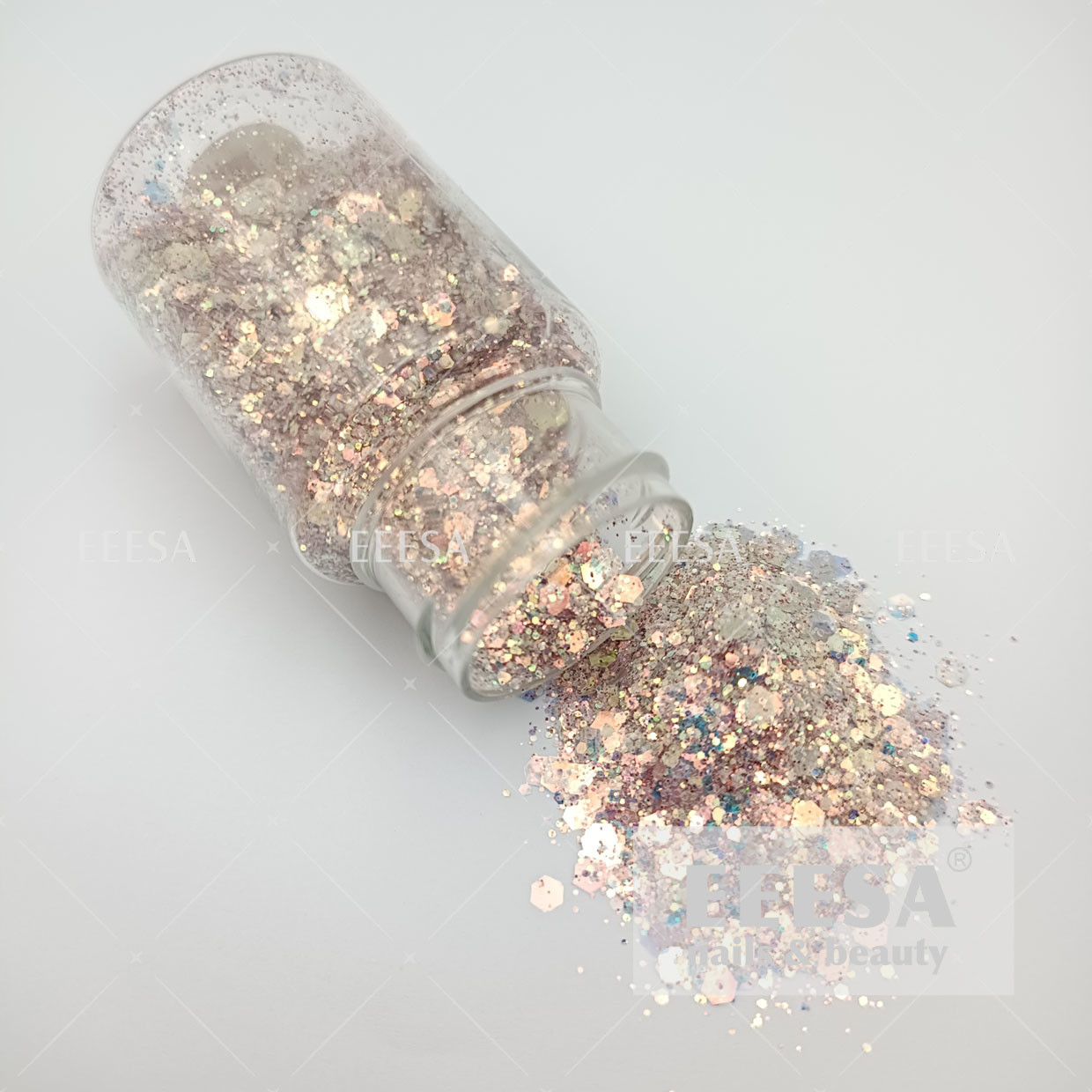 China For Nails Beauty Designs Art Decoration Affect Gel Nail Iridescent Glitter wholesale