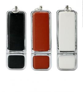 China Personalized Leather USB Flash Drive Promotional Gift   2GB 4GB 8GB Customized wholesale