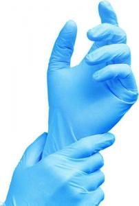 China Medical Nitrile Powder Free Examination Gloves Anti Static Personal Protection wholesale