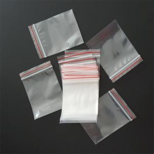 China Customized Zip Top Plastic Bags , Ziplockk Packing Bags High Durability wholesale