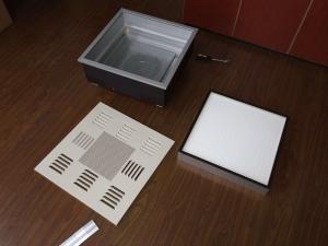 China Disposable Hepa Filter Box / Clean Room Hepa Filter Box Steel Frame wholesale