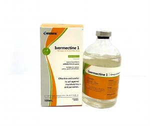 China Ivermectin Injection 1% 10ml 50ml 100ml Veterimary Drugs on sale