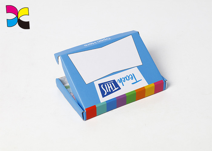 China CMYK Printing Kraft Corrugated Paper Packaging Box ISO9001 SGS FSC wholesale