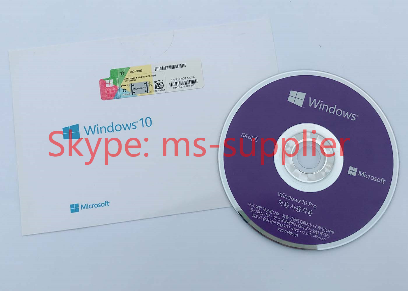 Buy cheap Genuine Windows 10 Pro Software OEM Korean 64 Bit Package Lifetime Guarantee from wholesalers