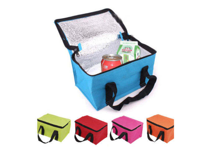 China Extra Large Style Reusable Lunch Bags Insulated 600D Oxford Nylon Polyester wholesale