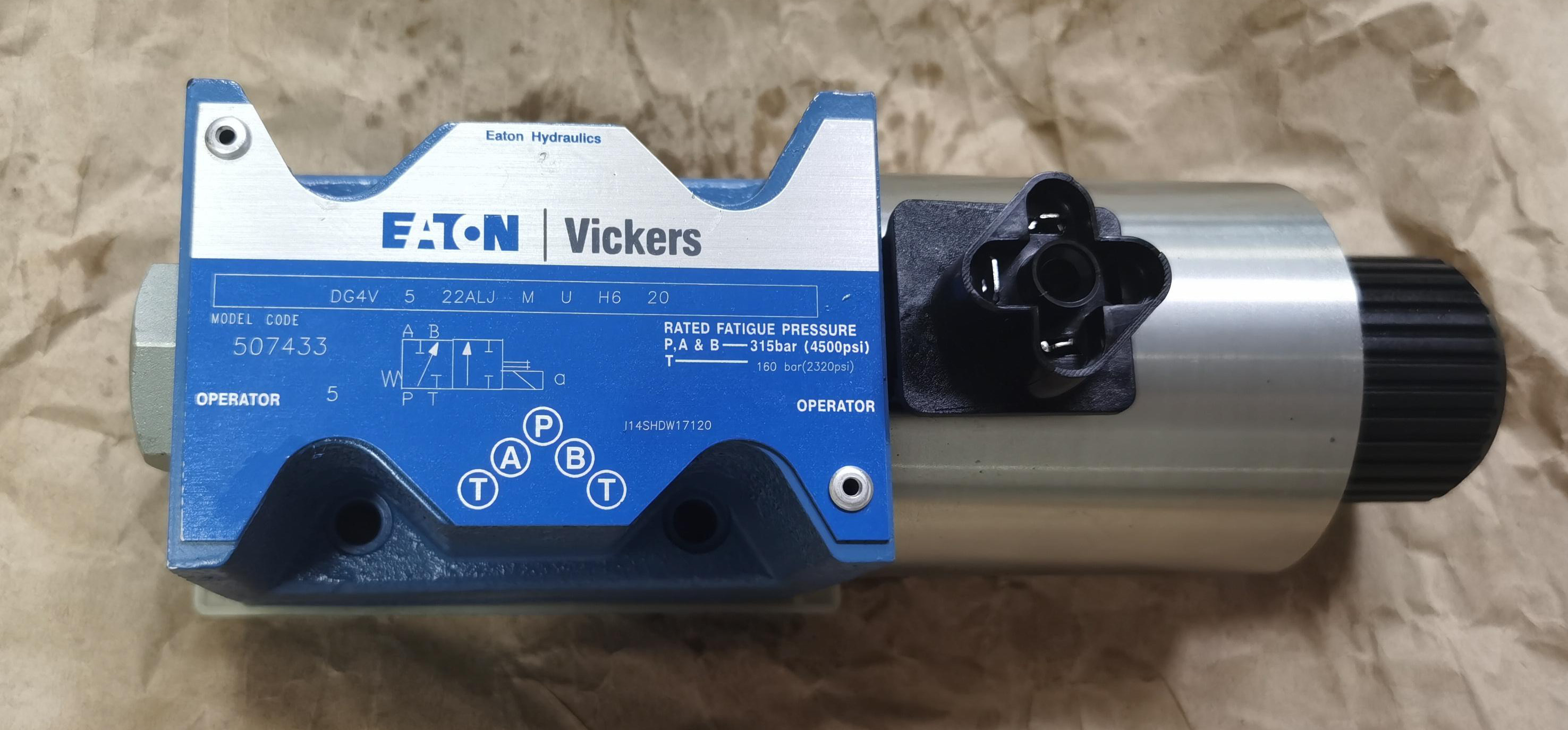 Eaton Vickers DG4V-5-22ALJ-M-U-H6-20 Solenoid Operated Diectional Control Valve for sale