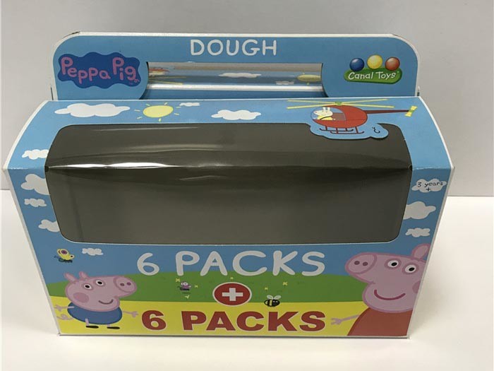 China PVC Window Corrugated Cardboard Box , Children'S Toy Packaging Customized Logo wholesale