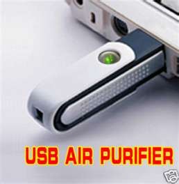 China ABS Compact easy carry elease nerve effectively remove dust Usb Ionic Air Purifier wholesale