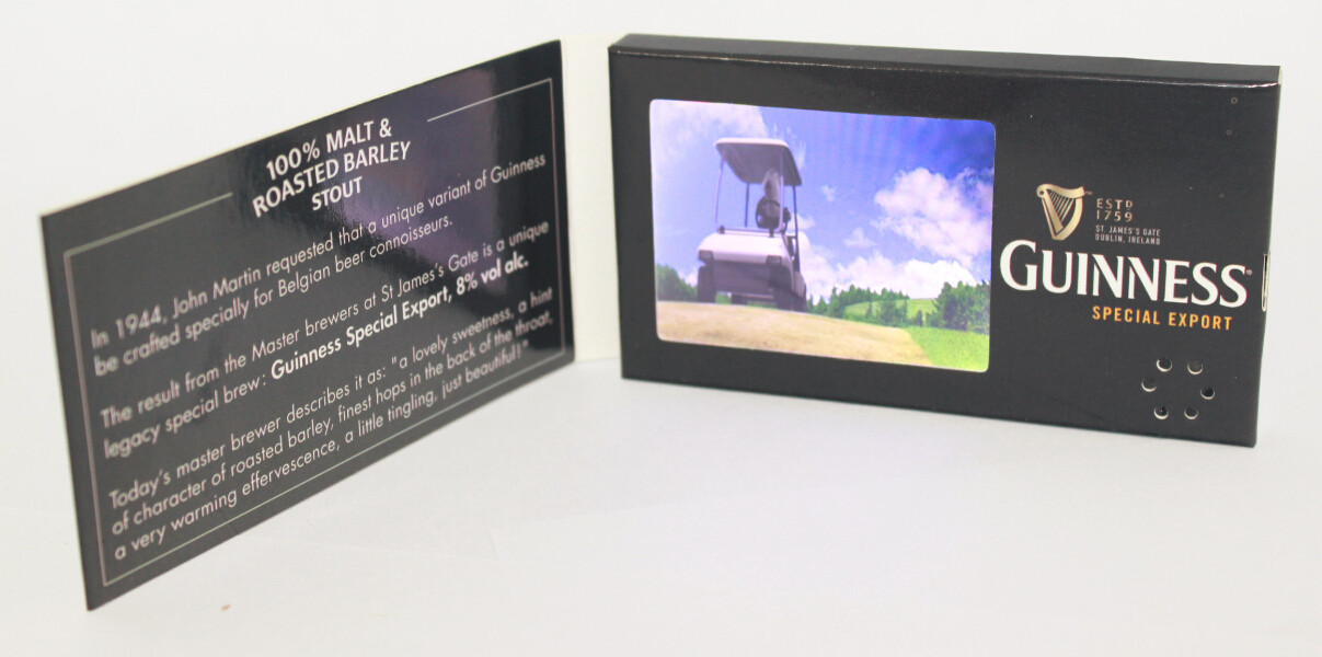 China LCD Screen Video Business Card 2.4'' 320x240 With CE ROHS FCC Certification wholesale