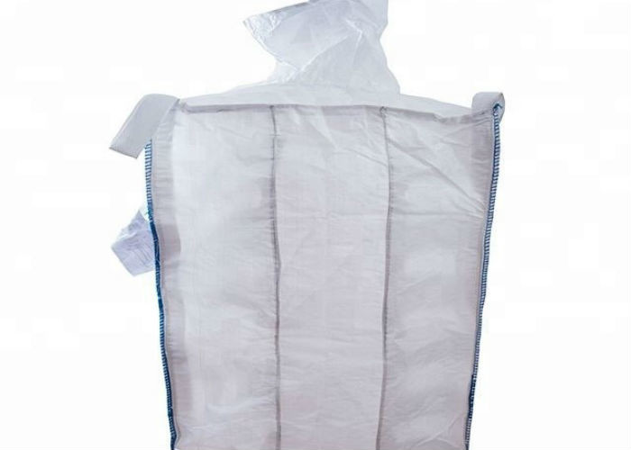 China Flat Bottom Breathable FIBC Bulk Bags , 1 Ton Virgin PP Super Sacks Bags wholesale