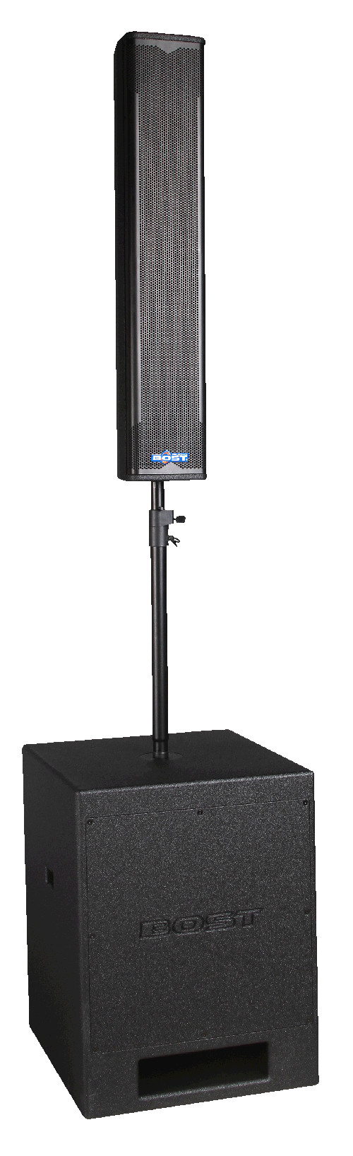 China 4*6.5" Pro Line Array Column Speaker Box , Weatherproof Speaker System VC462 wholesale